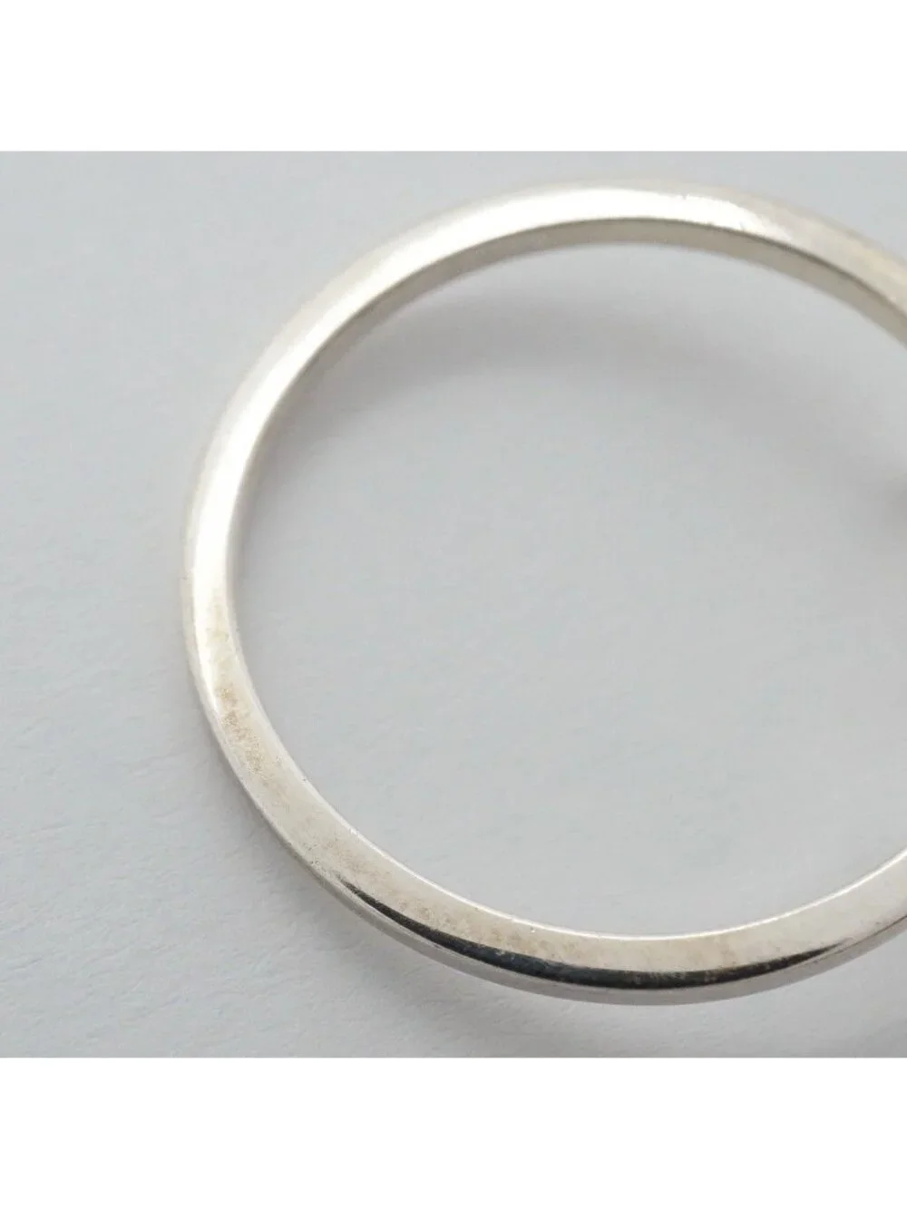 Tiffany & Co Earrings T Wire Hoop Silver